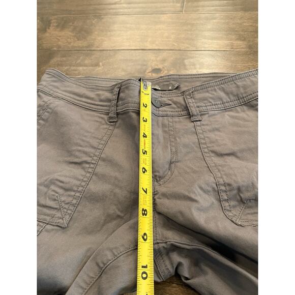 Prana Women's Gray Cargo Shorts - Picture 9 of 10